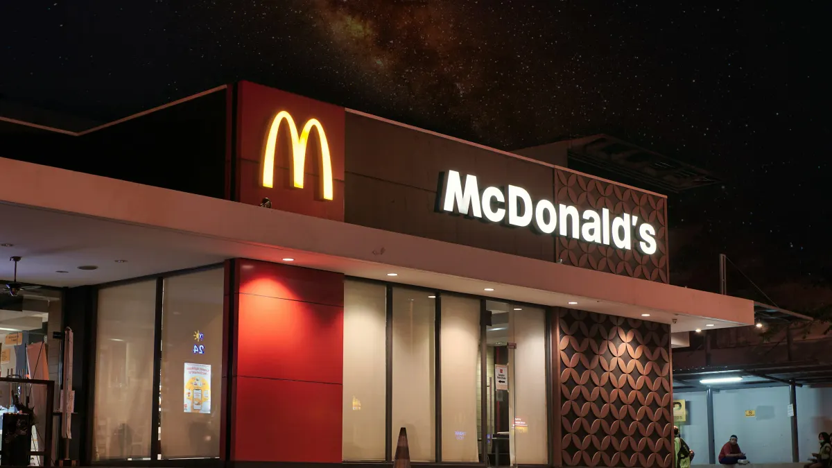 Erbjudande med studentrabatt från McDonald's