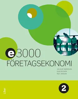 E3000 Företagsekonomi 2 Faktabok; Jan-Olof Andersson, Cege Ekström, Rolf Jansson, Jöran Enqvist; 2017