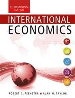 International economics; Robert C. Feenstra; 2017