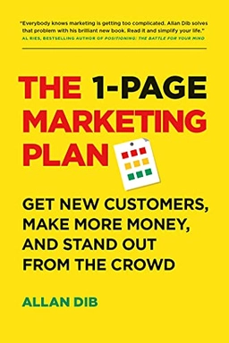 1-Page Marketing Plan; Allan Dib; 2018
