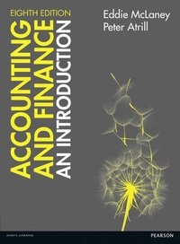 Accounting and finance; E. J. McLaney; 2016