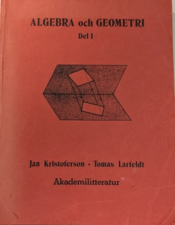 Algebra och geometri; Jan Kristoferson; 1977