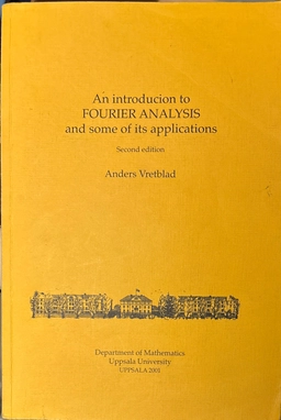 An introduction to Fourier analysis and some of its applications; Anders Vretblad; 2001