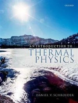 An introduction to thermal physics; Daniel V. Schroeder; 2021