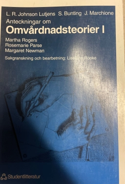 Anteckningar om Omvårdnadsteorier I; Louette R Johnson Lutjens; 1995