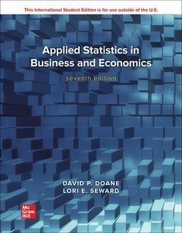 Applied statistics in business and economics; David P. Doane; 2022