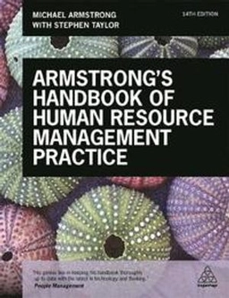 Armstrong's handbook of human resource management practice; Michael Armstrong; 2017