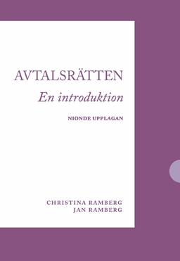 Avtalsrätten : en introduktion; Christina Ramberg, Jan Ramberg; 2026