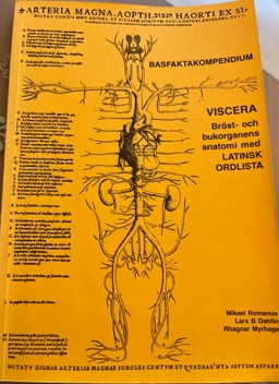 Basfaktakompendium · Viscera : bröst- och bukorganens anatomi med latinsk ordlista, 3; Mikael Romanus, Lars B. Dahlin, Rhagnar Myrhage; 2001