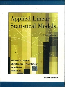 Begagnad Applied Linear Statistical Models; Michael H. Kutner, John Neter, Christopher J. Nachtsheim, William Li