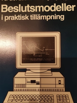 Beslutsmodeller · Övningsbok; Per-Olov Edlund; 1993