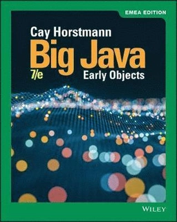 Big Java : early objects; Cay S. Horstmann; 2019