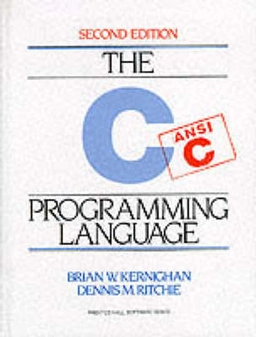 C Programming Language; Brian Wilson Kernighan; 1988