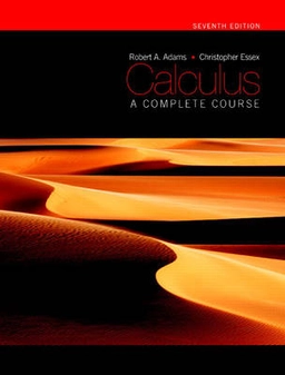 Calculus : a complete course; Adams; 2009