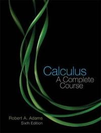 Calculus : a complete course. · Student solutions manual; (Robert Alexander) Robert A. Adams; 2006