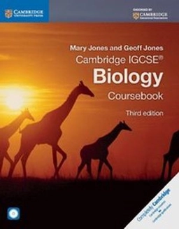 Cambridge IGCSE¿ Biology Coursebook with CD-ROM; Mary Jones, Geoff Jones; 2014