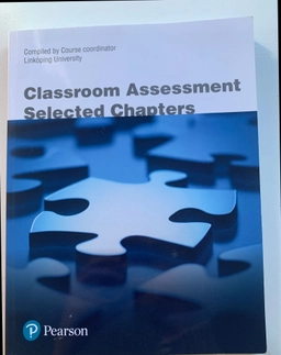Classroom assessment: Selected chapters; James H. McMillan; 2022