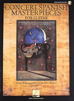 Concert Spanish Masterpieces For Guitar; Paul Henry; 2008