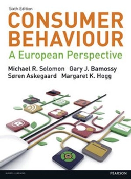 Consumer behaviour : a European perspective; Michael R. Solomon; 2016