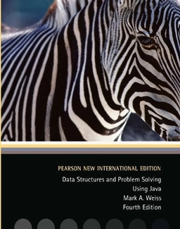 Data structures and problem solving using Java; Mark A. Weiss; 2014
