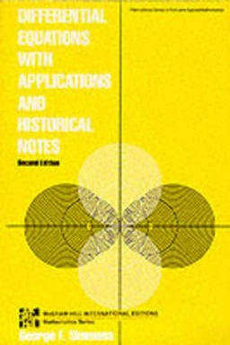 Differential equations with applications and historical notes; George Finlay Simmons; 1991
