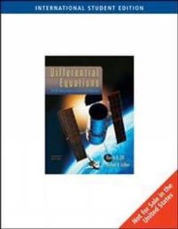Differential equations with boundary-value problems; Dennis G. Zill; 2008