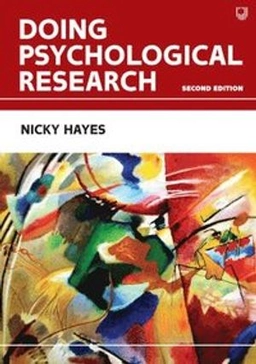 Doing psychological research; Nicky Hayes; 2021