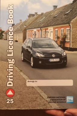 Driving License Book; Lars Gunnarson; 2014