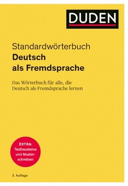 Duden, Standardwörterbuch Deutsch als Fremdsprache; Dudenredaktion (Bibliographisches Institut); 2018