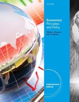 Economics : principles & policy; William J. Baumol; 2012