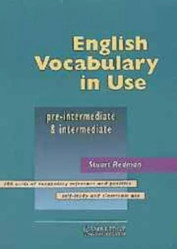 English vocabulary in use · Pre-intermediate and intermediate; Stuart Redman; 1997