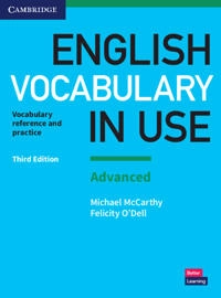English vocabulary in use : vocabulary reference and practice with answers. · Advanced; Michael McCarthy; 2017