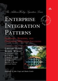 Enterprise integration patterns : designing, building and deploying messaging solutions; Gregor Hohpe; 2004
