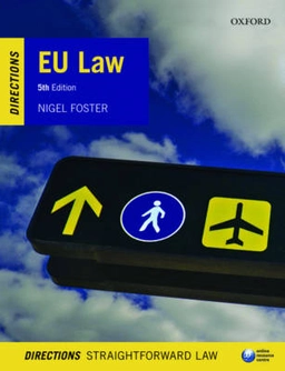 EU law; Nigel Foster; 2016