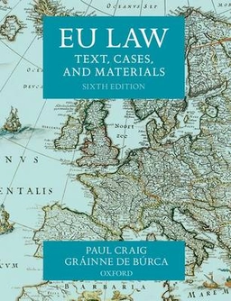 EU law : text, cases, and materials; Paul Craig; 2015