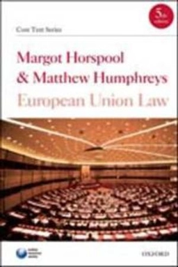 European Union law; Margot Horspool; 2008