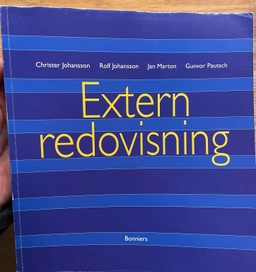Extern redovisning; Christer Johansson, Rolf Johansson, Jan Marton, Gunvor Pautsch; 2002