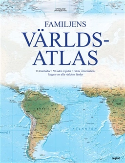 Familjens världsatlas; Legind; 2025