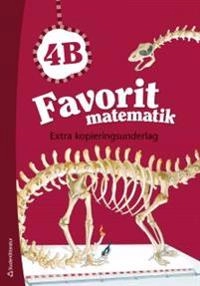 Favorit matematik 4B Extra kopieringsunderlag; Katariina Asikainen, Kimmo Nyrhinen, Pekka Rokka, Päivi Vehmas; 2014