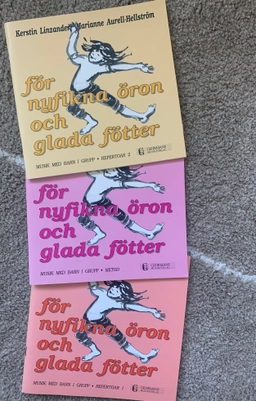 För nyfikna öron och glada fötter : musik med barn i grupp. · Metod; Marianne Aurell-Hellström; 1989