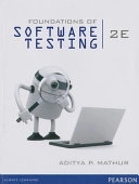 Foundations of Software Testing; Aditya Mathur; 2013