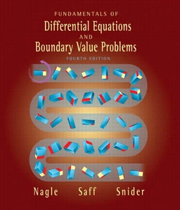 Fundamentals of differential equations and boundary value problems; R. Kent Nagle; 2004