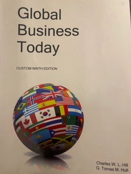 Global business today; Charles W. L Hill; 2015