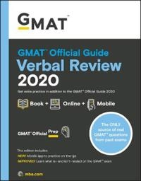 GMAT Official Guide 2020 Verbal Review; Gmac; 2019