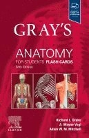 Gray's Anatomy for Students Flash Cards; Richard L Drake, A Wayne Vogl, Adam W M Mitchell; 2023