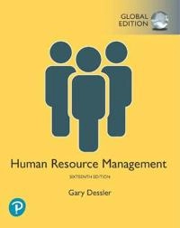 Human Resource Management, Global Edition; Gary Dessler; 2019