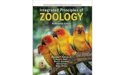 Integrated Principles of Zoology; Cleveland P. Jr. Hickman; 2023