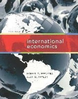 International economics; Robert C. Feenstra; 2014