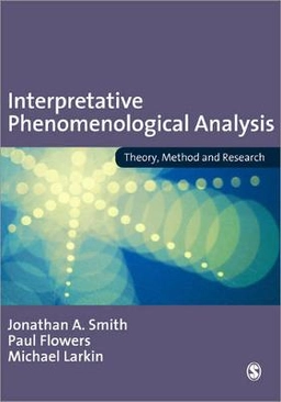 Interpretative phenomenological analysis : theory, method and research; Jonathan A. Smith; 2009
