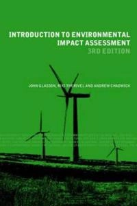 Introduction to environmental impact assessment; John Glasson; 2005